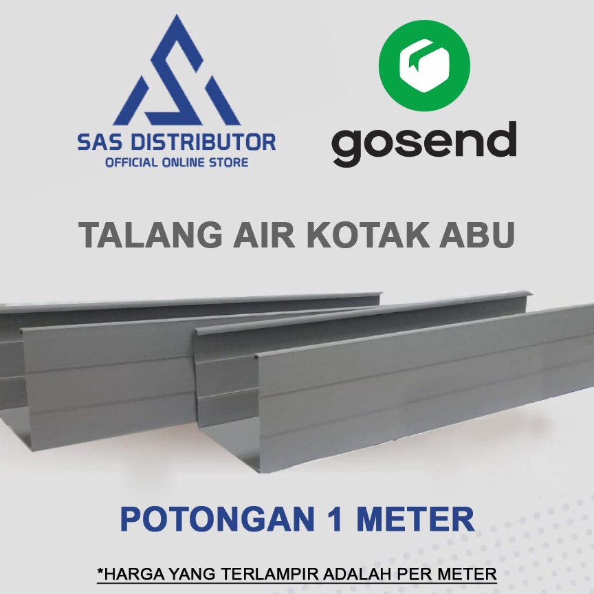 Jual Jangan Ketinggalan Order Talang Air Kotak Pvc Abu Inch Talang