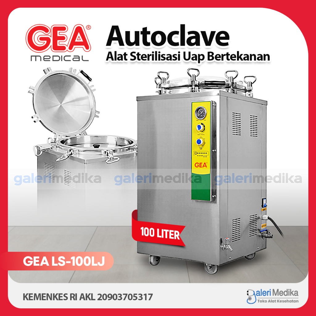 Jual Autoclave Gea Liter Ls Lj Ls Lj Ls Lj Alat