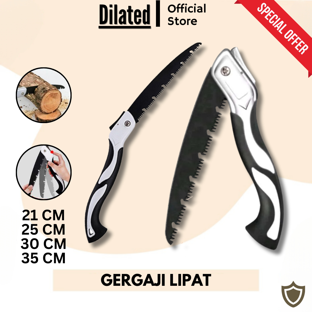 Jual Gergaji Lipat Gergaji Saku Portabel Folding Wood Hand Saw GERGAJI