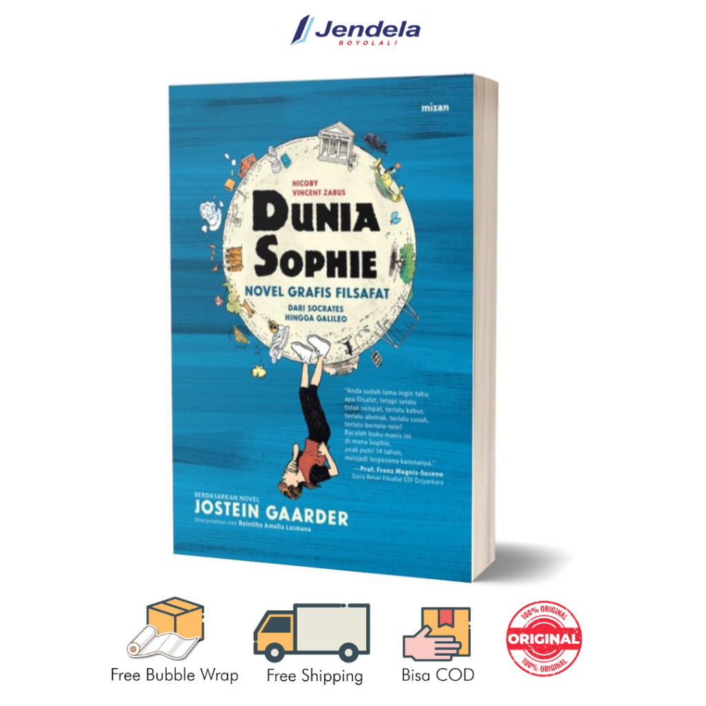 Jual Buku Dunia Sophie Novel Grafis Filsafat Dari Socrates Hingga