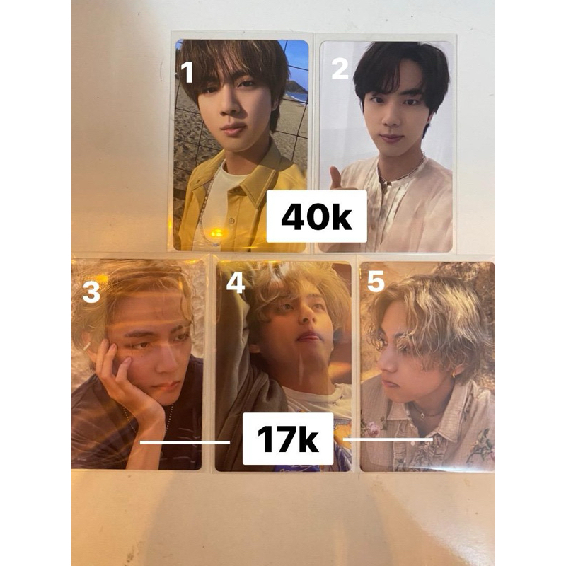 Jual Official Pc Photocard Bts Butter Peaches Proof Compact Layover