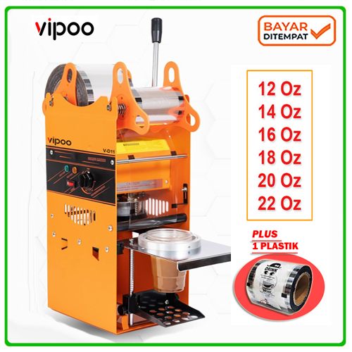 Jual Vipoo Vd Cup Sealer Utk Gelas Maks Oz Cup Sealer Mesin