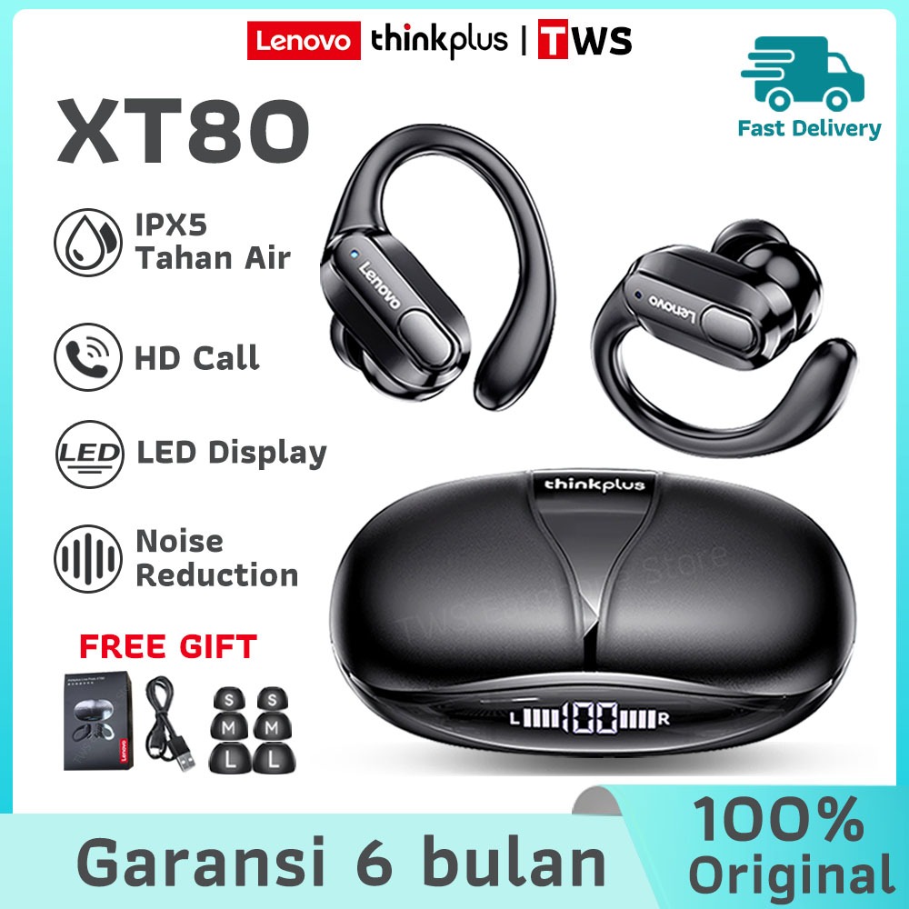 Jual Lenovo Thinkplus Xt Tws Wireless Earphone Bluetooth V Sports