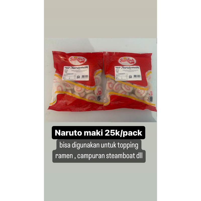 Jual Naruto Maki Sunfish Shopee Indonesia