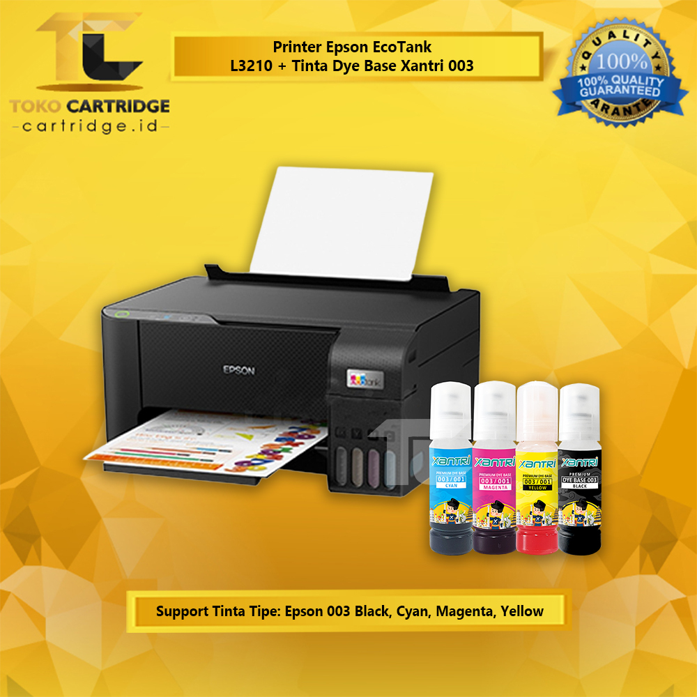 Jual Printer Epson EcoTank L3210 L3216 All In One Print Scan Copy