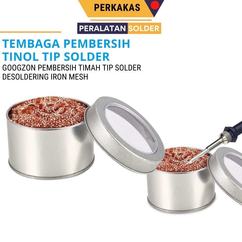 Jual Kawat Tembaga Pembersih Timah Solderan Dengan Kotak Penyimpanan