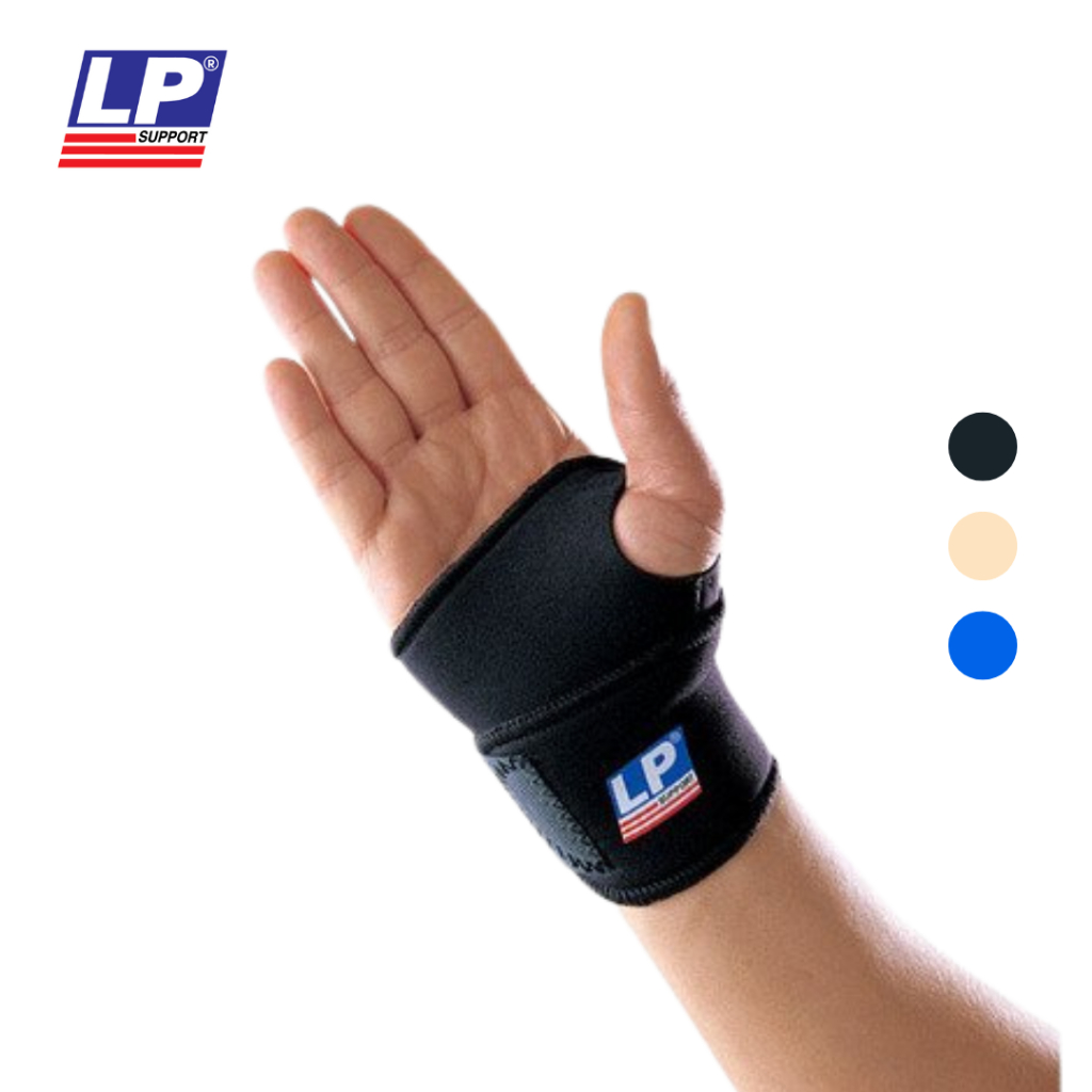 Jual LP SUPPORT ORIGINAL WRIST WRAP DEKKER PERGELANGAN TANGAN NEOPRENE