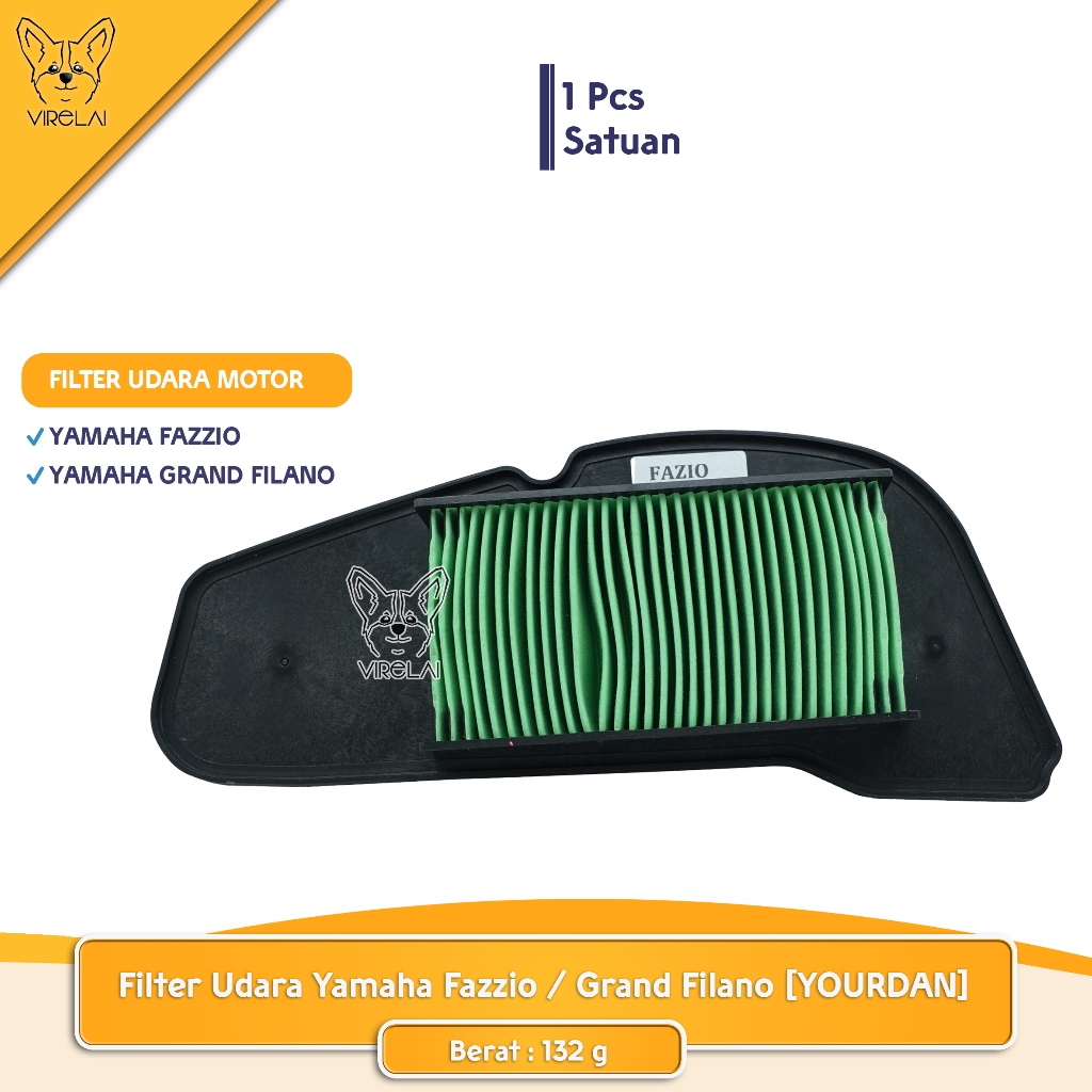 Jual Filter Udara Saringan Udara Yamaha Fazzio Grand Filano