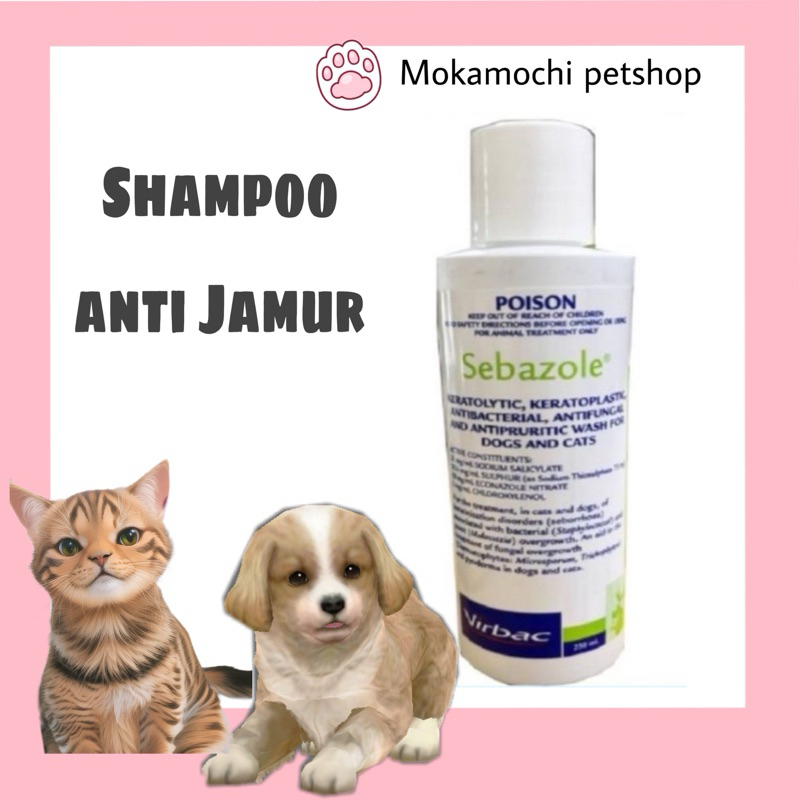 Jual Sebazole Shampoo Anti Jamur Anjing Dan Kucing Fresh Repack 30ml