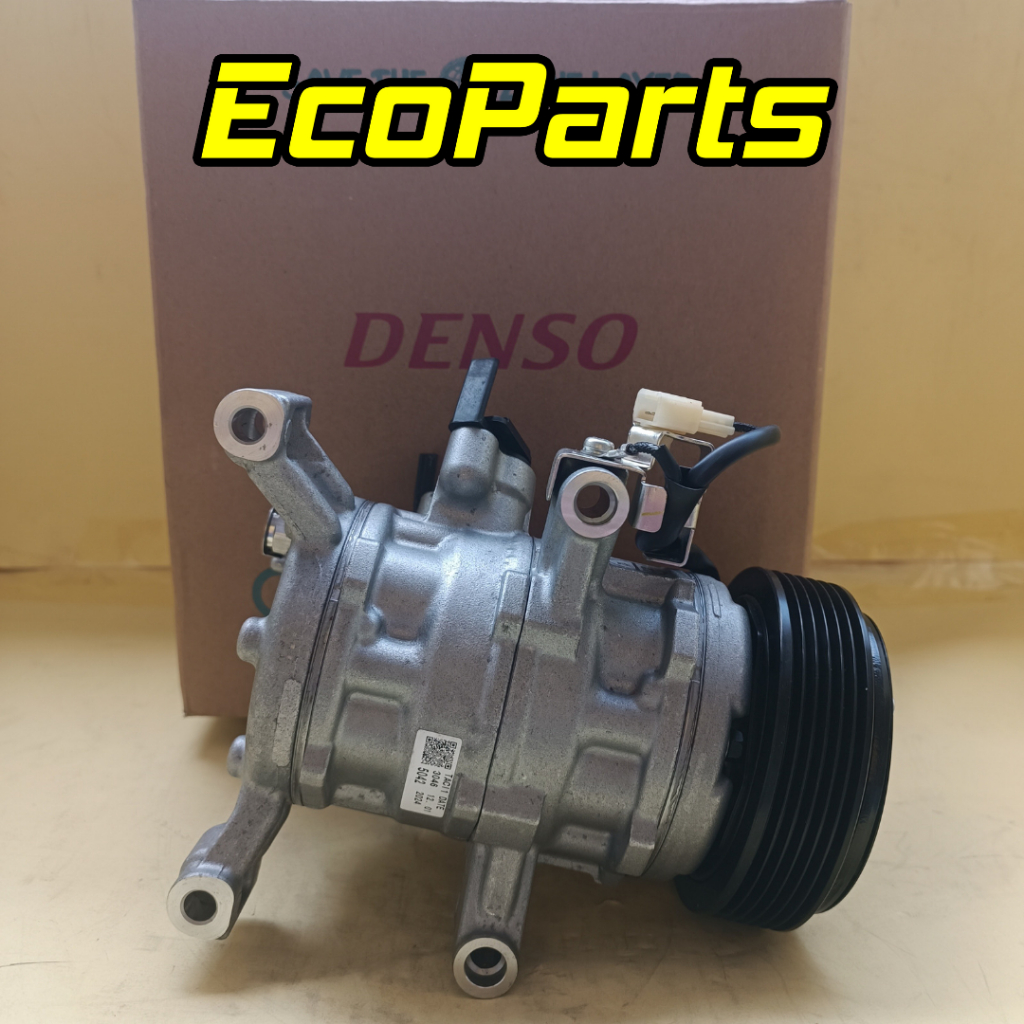 Jual Kompresor Compressor Ac Toyota Rush Terios Denso Asli Pk Lengkap