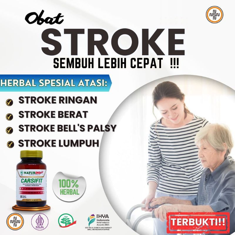 Jual 𝗢𝗕𝗔𝗧 𝗦𝗧𝗥𝗢𝗞𝗘 Struk Stroke Ringan Berat Herbal Obat Lumpuh Susah