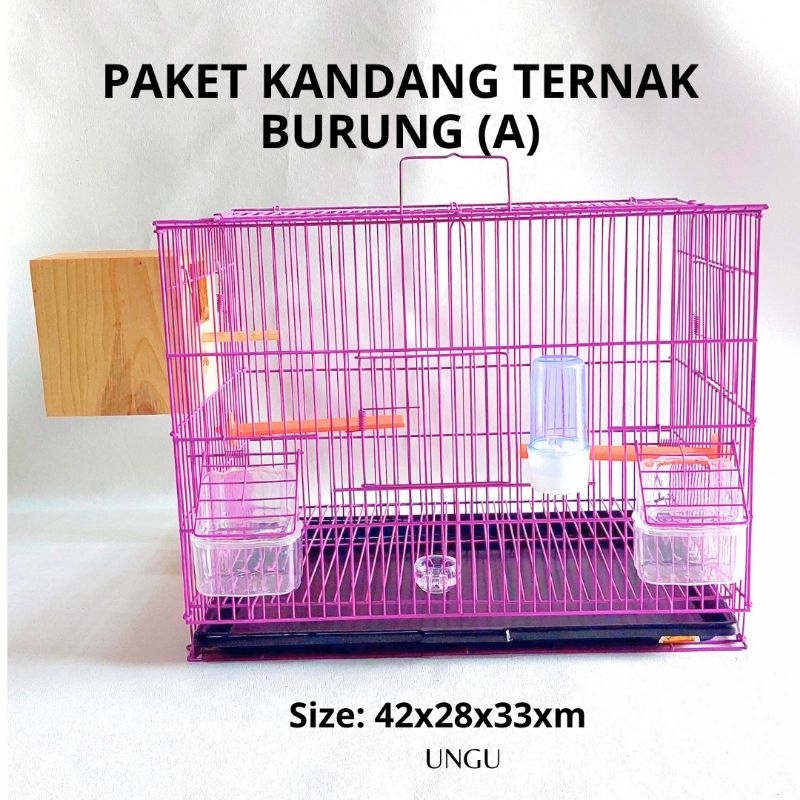 Jual Paket Kandang Ternak Burung Finch Kandang Ternak Fullset Paket A