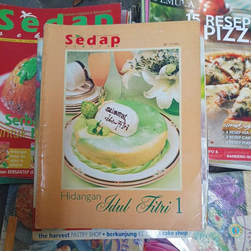 Jual Buku Majalah Masakan Nusantara Sedap Pemula Koki Dan Saji Bekas