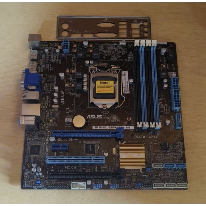 Jual MOBO MOTHERBOAD ASUS B85M PLUS LGA 1150 PCI EXPRES 3 0