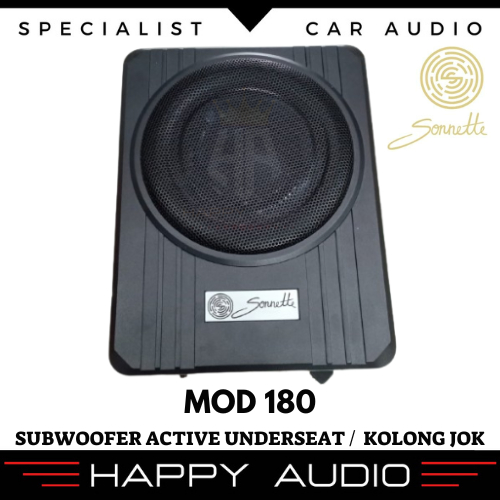 Jual Subwoofer Aktif Kolong Jok 8 Inch SONNETTE MOD 180 Sub Underseat