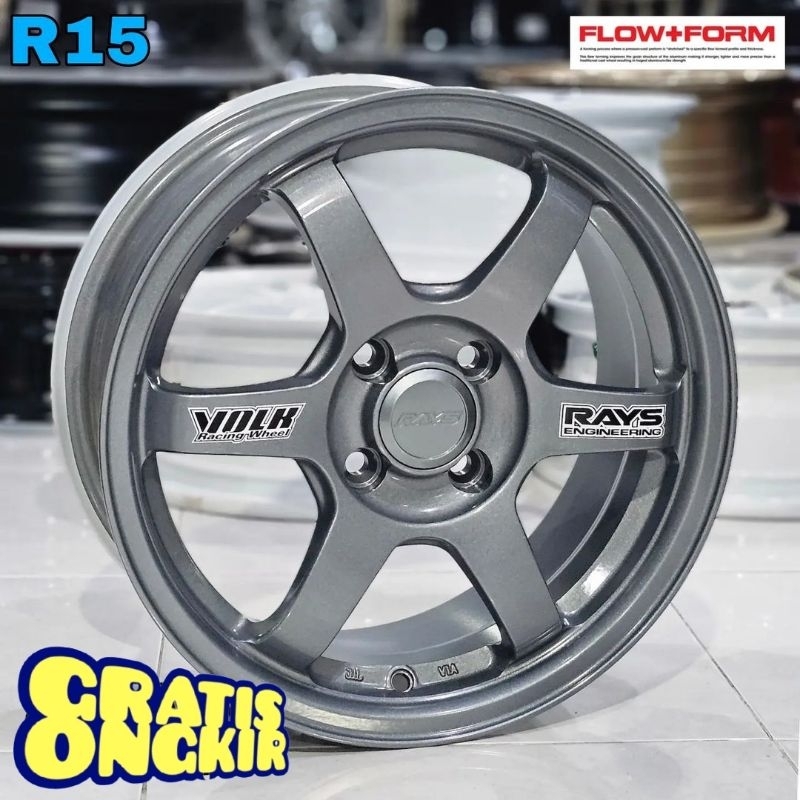 Jual Velg Mobil R Lebar Te Flow Forming Velg Racing Mobil Ring