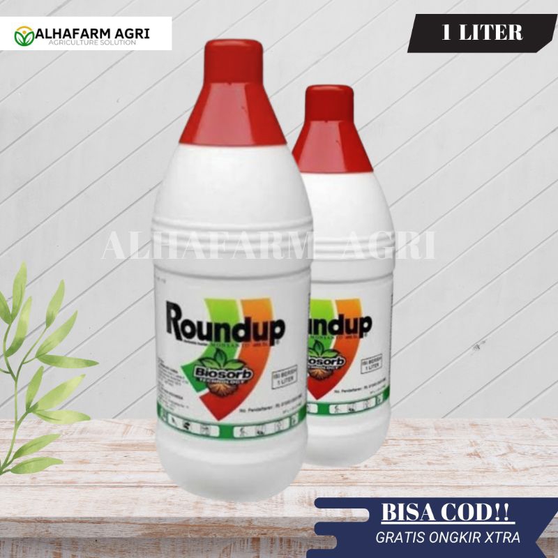 Jual HERBISIDA ROUNDUP BIOSORB 486 SL 1 LITER KEMASAN PABRIK OBAT