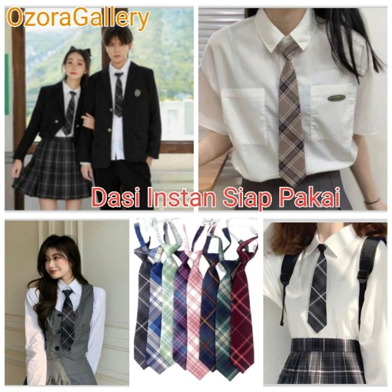 Jual Dasi Wanita Seragam Sekolah Women S Solid Color Neck Tie Dasi