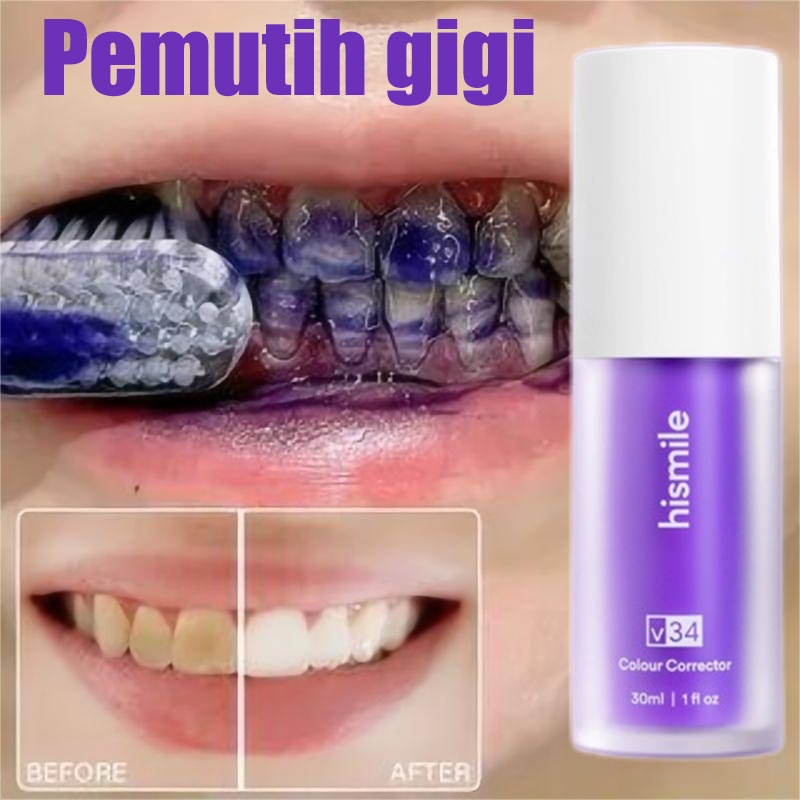 Jual V Colour Corrector Serum V Teeth Whitening Toothpaste V