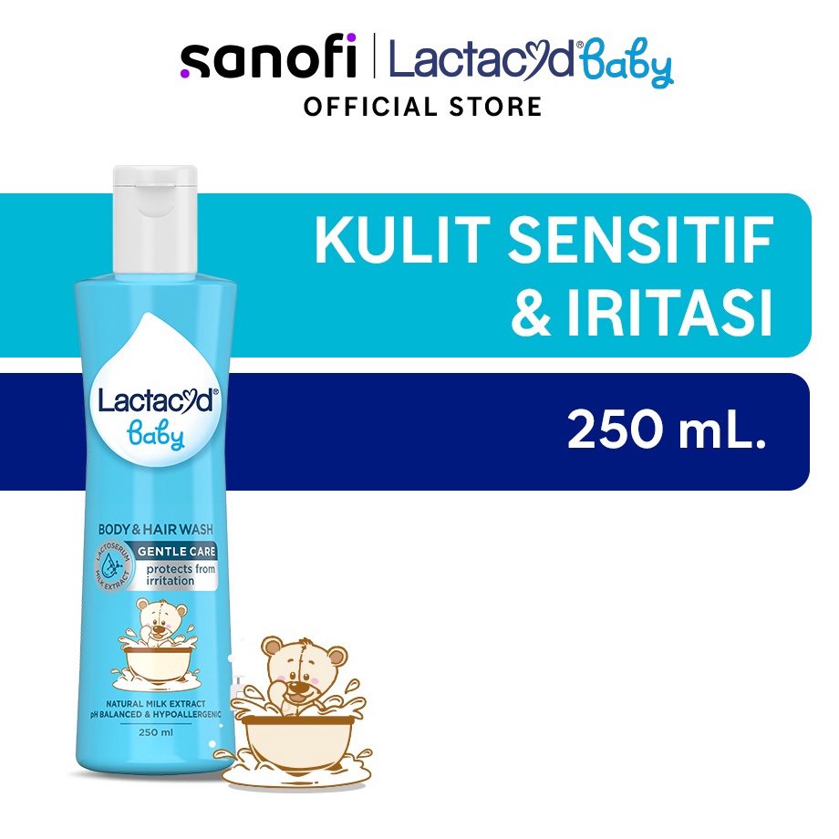 Jual Mrv Lactacyd Baby Gentle Care In Body Wash And Hair Shampoo Ml