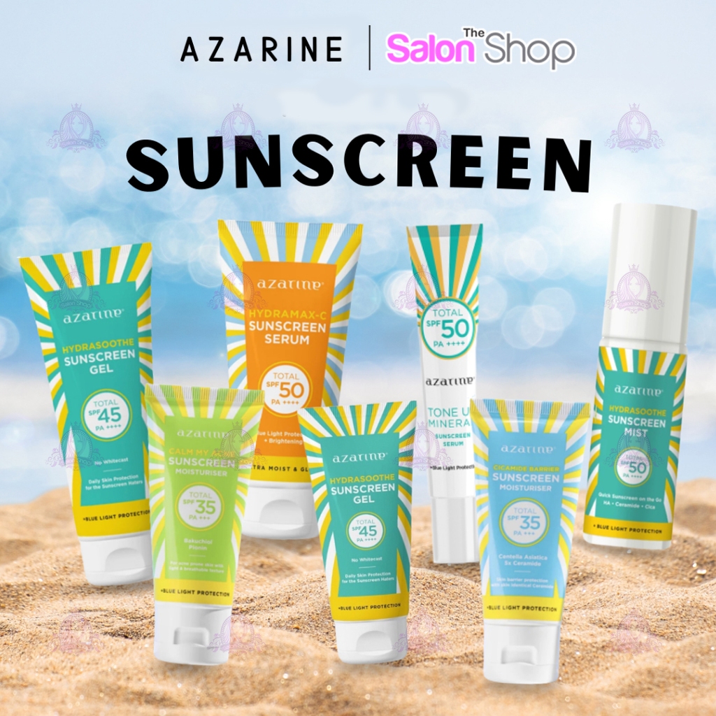 Jual Thesalonshop Azarine Sunscreen Series Aqua Essence Sun