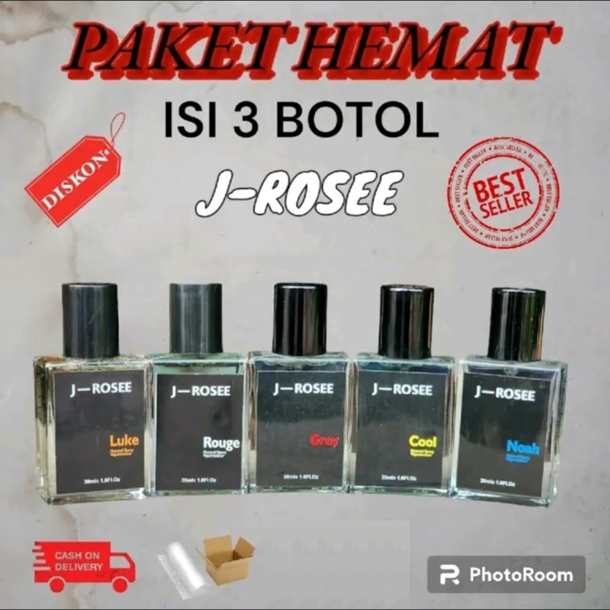 Jual Promo Spesial Beli 1 Dapat 3 Botol Parfum Pemikat Parfum Grey J