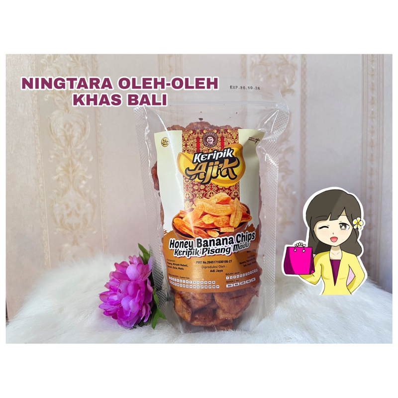 Jual Keripik Pisang Madu Honey Banana Chips Ajik Gr Oleh Oleh Khas