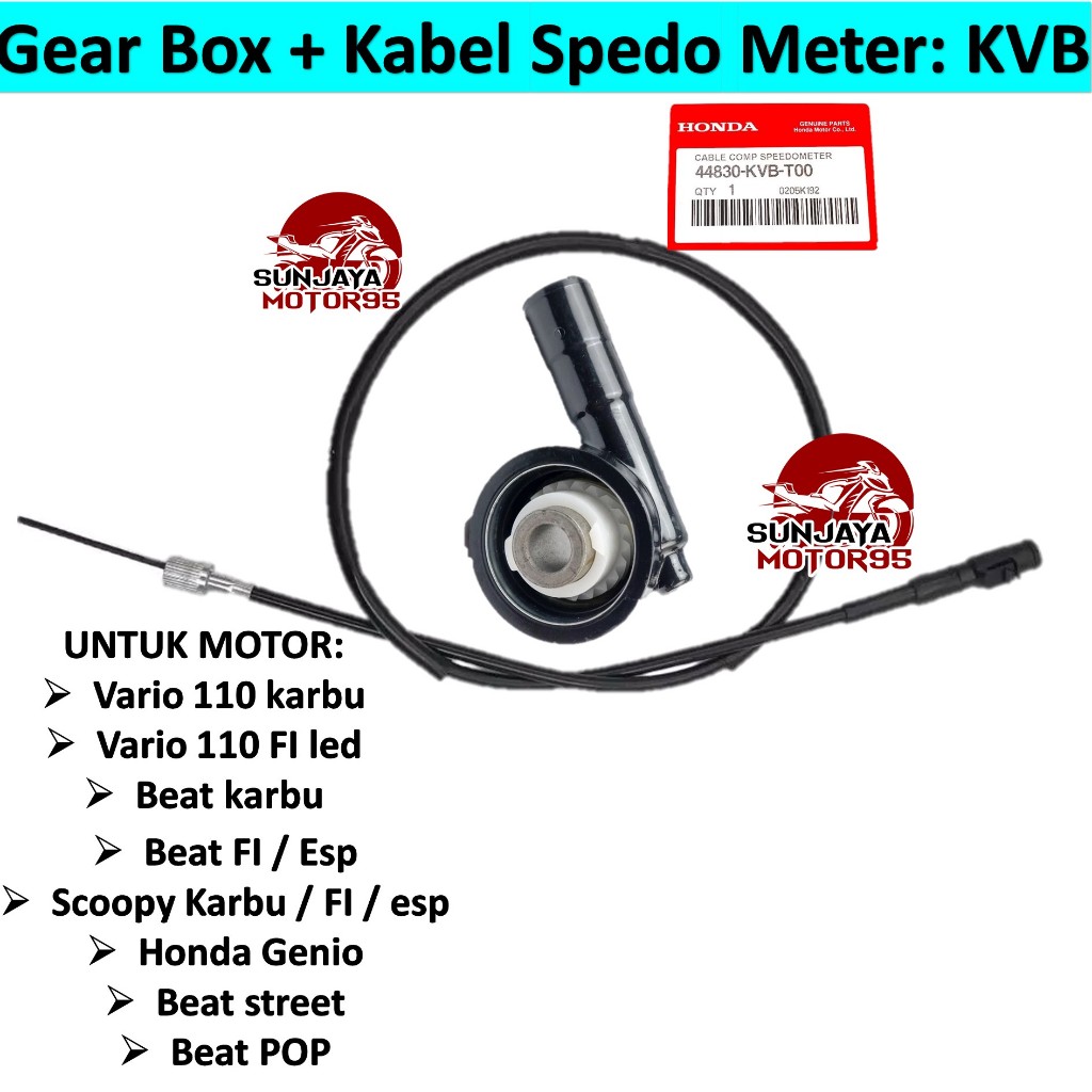 Jual Kabel Spedometer Gear Box Beat Fi Beat Karbu Vario Spacy