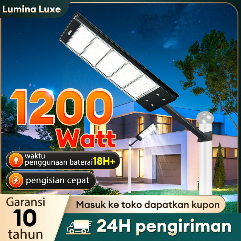 Jual Lampu Jalan Tenaga Surya Led Outdoor Otomatis Outdoor Listrik