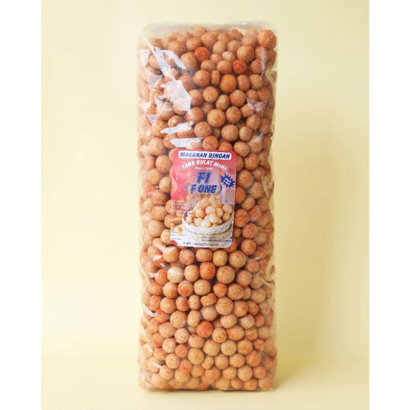 Jual Tahu Bulat Mini Kering F1 Balado 1kg 1000gr Shopee Indonesia