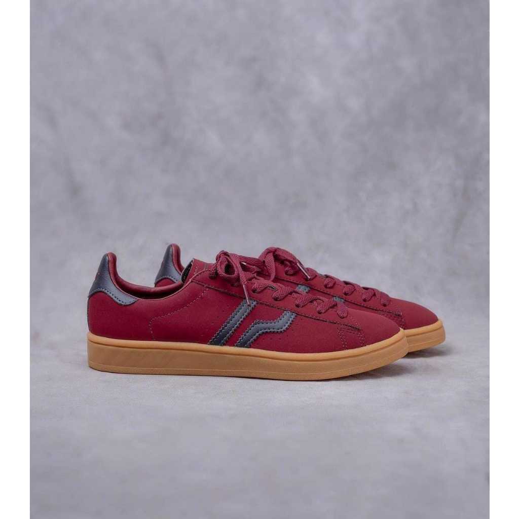 Jual Sepatu Piero Mojo St Maroon Navy Gum Original Sepatu Pria Wanita