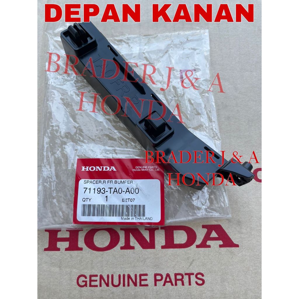 Jual BREKET BRACKET DUDUKAN BUMPER BEMPER DEPAN BELAKANG ACCORD CP2