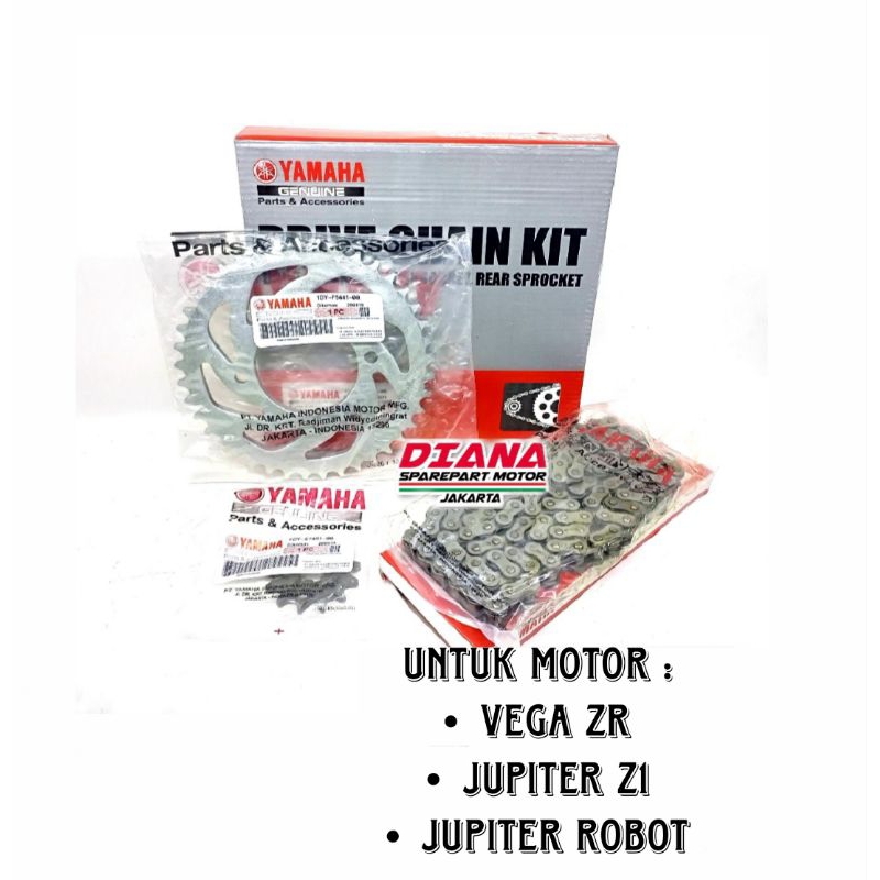 Jual Gear Set Gir Set Rantai Vega Zr Jupiter Z Jupiter Robot Jupiter Z