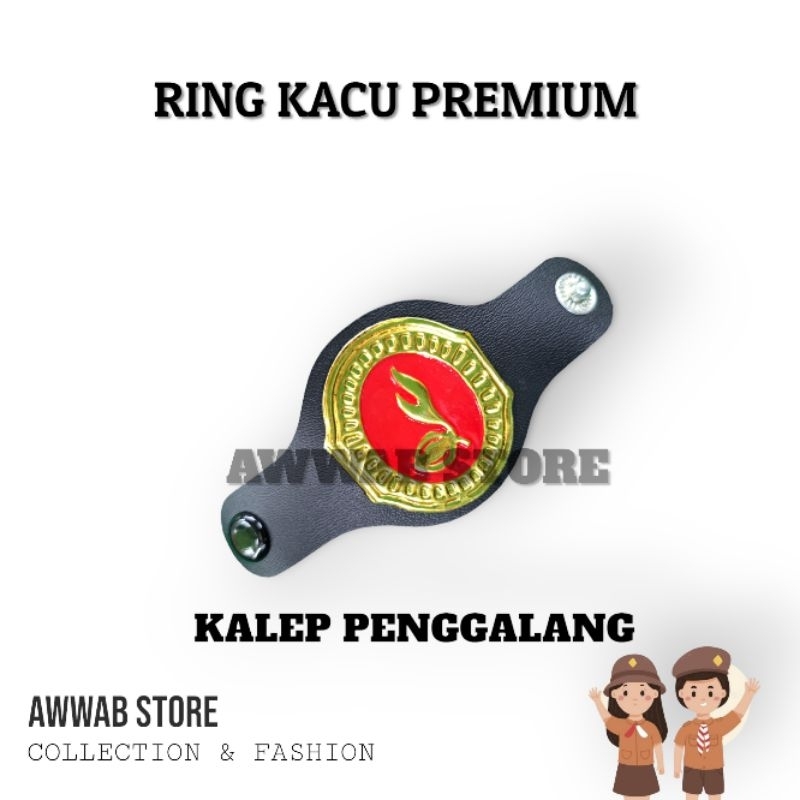 Jual Ring Kacu Kalep Rotan Cincin Hasduk Dasi Pramuka Tunas Wosm Siaga