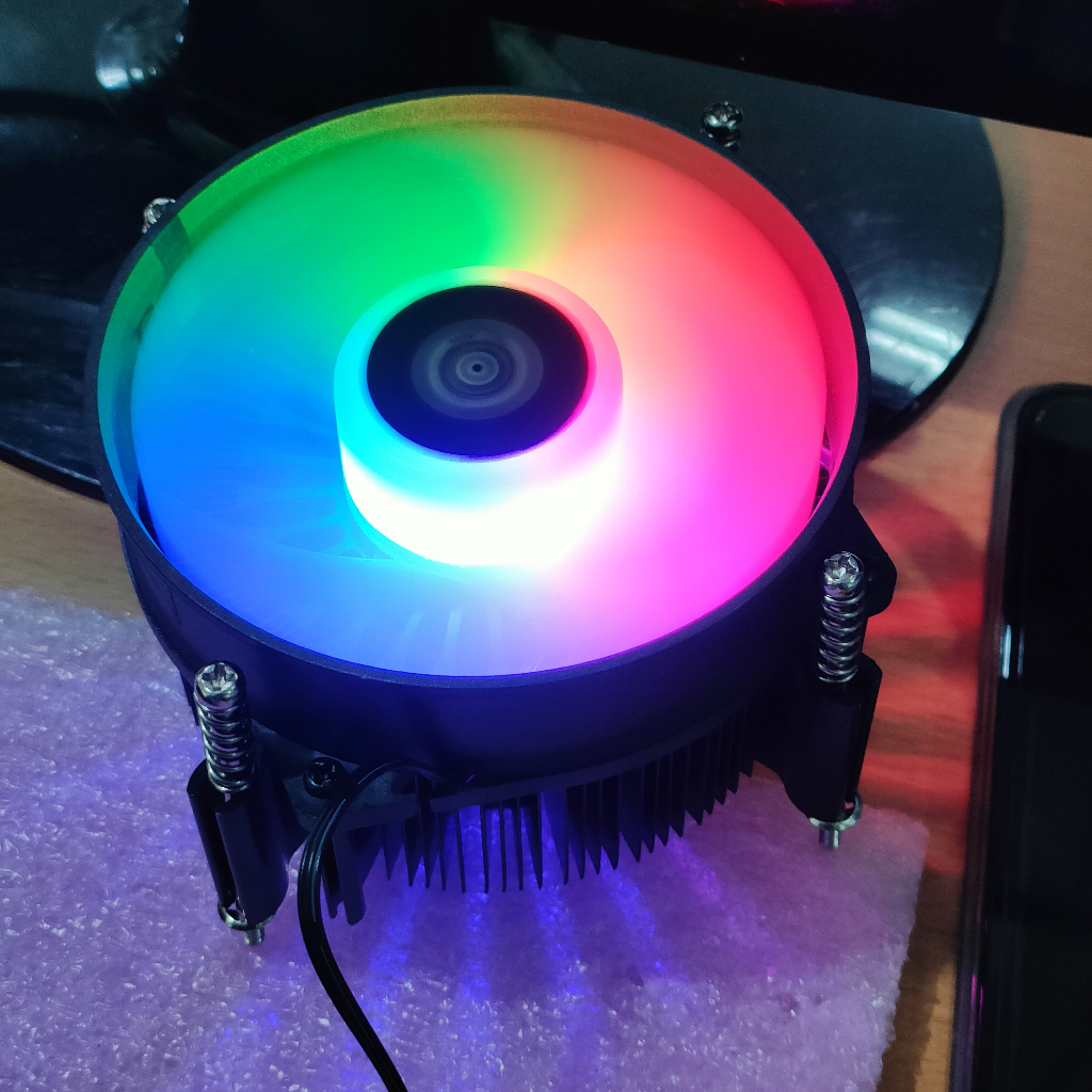 Jual Fan Processor Cool Strom T Rgb Baut Socket Intel X Shopee