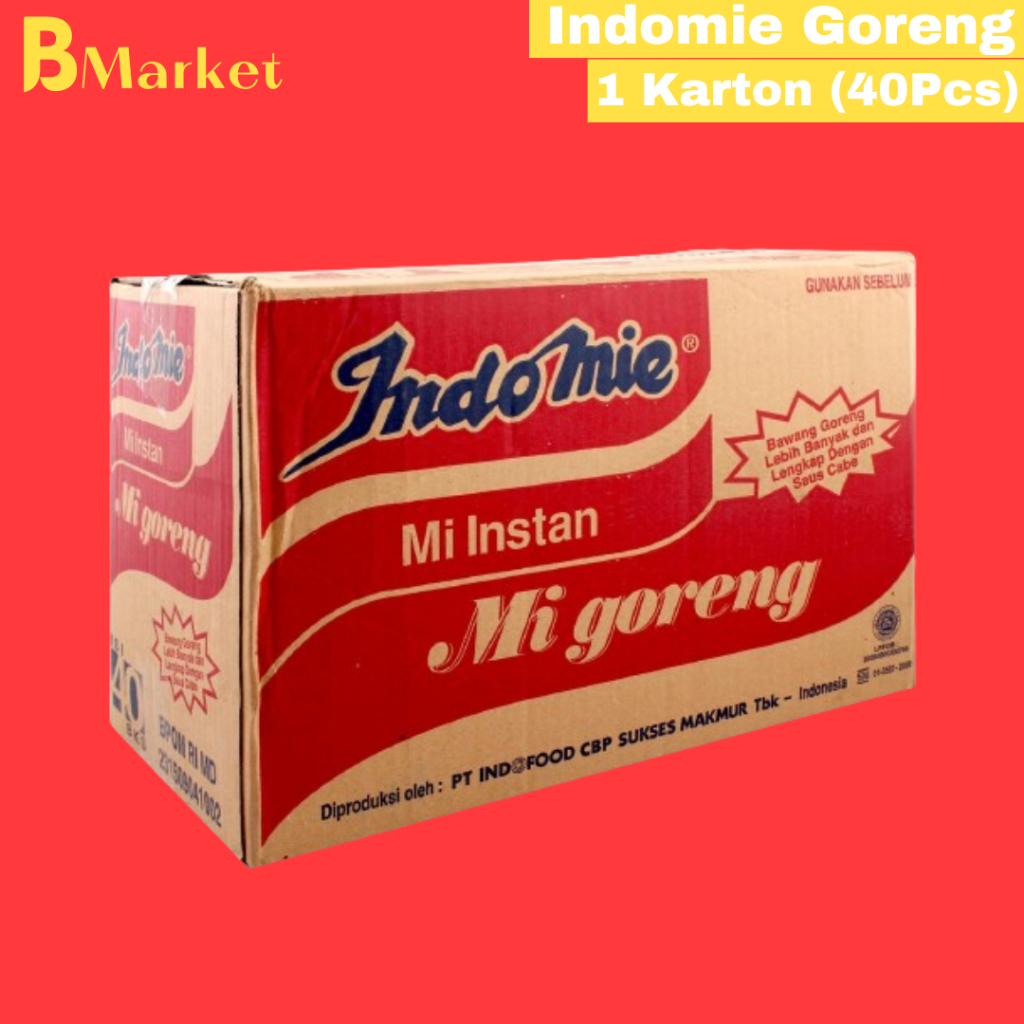 Jual Indomie Goreng 1 Karton 40 Pcs Shopee Indonesia