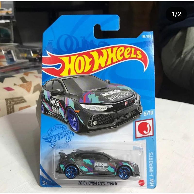 Jual Hot Wheels Honda Civic Type R Japan Card Shopee Indonesia