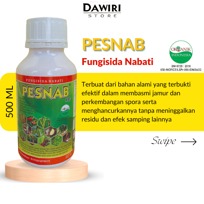 Jual PESNAB Fungisida Nabati 500 Ml Membasmi Jamur Dan Spora Serta