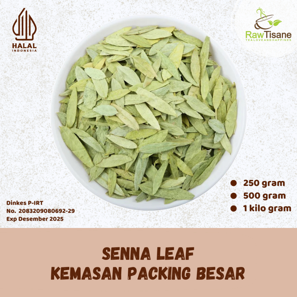 Jual Raw Tisane Senna Leaf Loose Tea Teh Daun Jati Cina Isi Kg