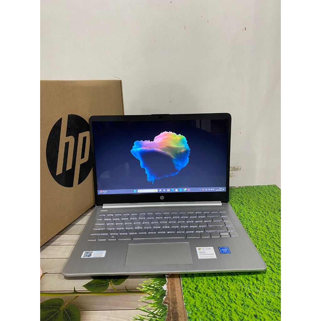 Jual Hp 14s Dq0508tu N4120 4gb 256ssd Win 11 OHS 14 FHD Slim Murah