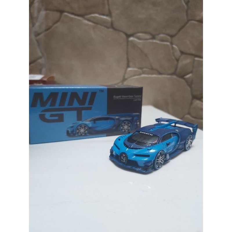 Jual Mini Gt Bugatti Vision Gran Turismo Light Blue Shopee Indonesia