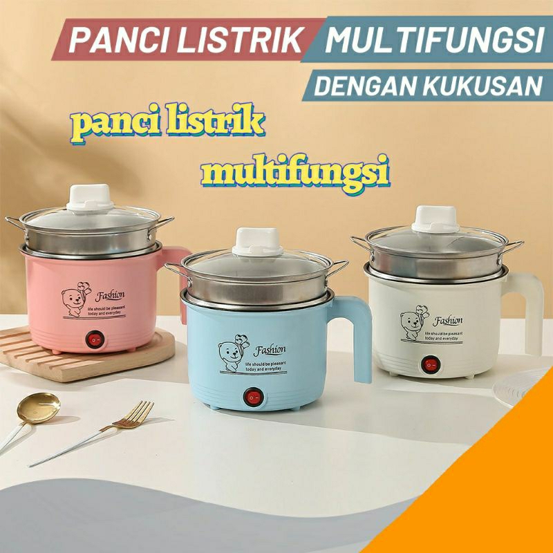 Jual Panci Listrik Kukus Elektrik Bahan Teflon Free Kukusan Panci