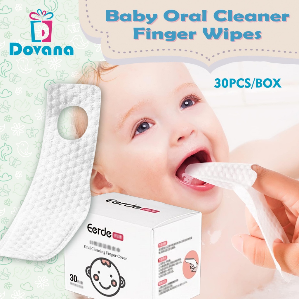 Jual Dovana Pembersih Lidah Gigi Mulut Bayi Baby Oral Cleaner Finger