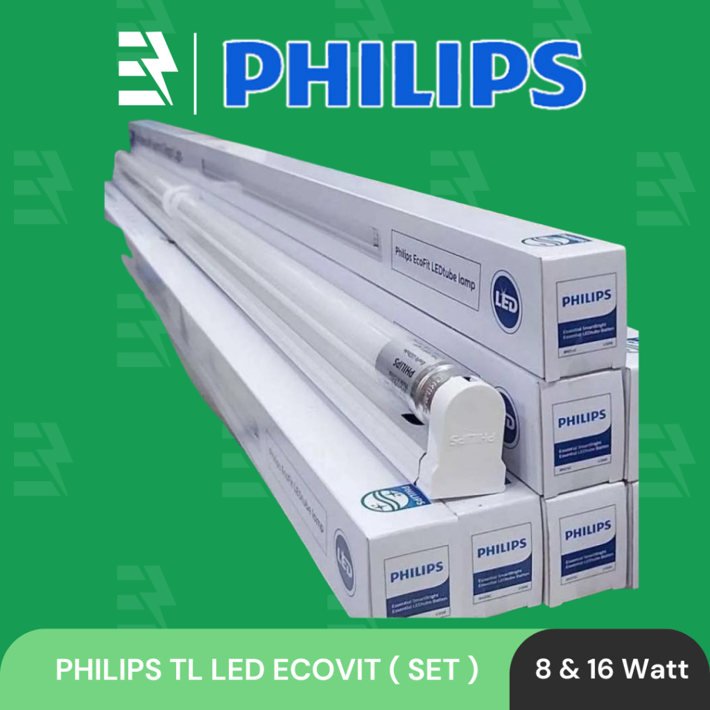 Jual Lampu Philips Tl Led W Watt Cm Ecofit Set Lampu Kap