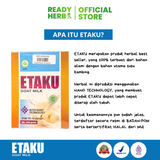 Jual Etaku Goat Milk Obat Herbal 100 Asli BPOM Halal MUI Atasi Patah