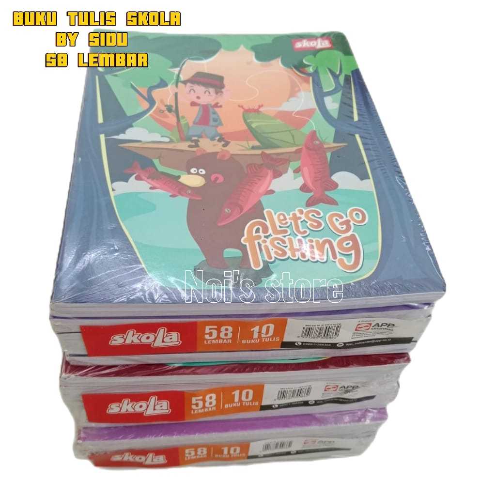 Jual Buku Tulis Skola By Sidu Lembar Pcs Shopee Indonesia