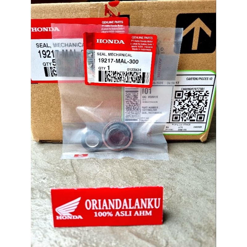 Jual SEAL WATERPUMP WATER PUMP SEAL MECHANICAL ORI VARIO 110 CARBU