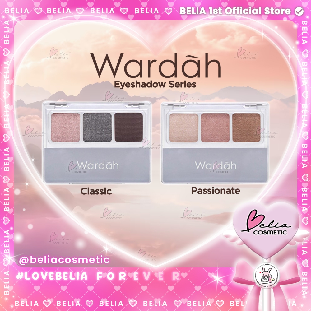Jual Belia Wardah Eyeshadow Series Classic Nude Colors Eye Shadow