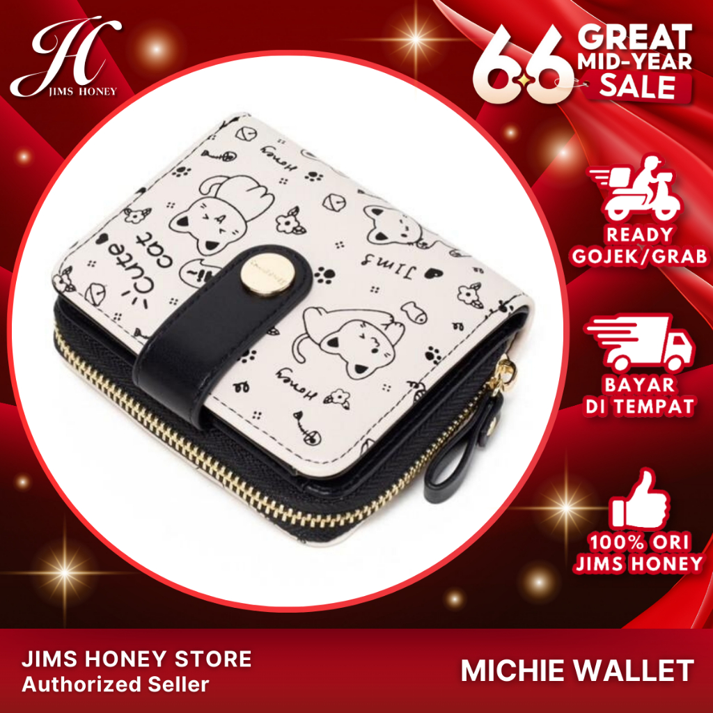 Jual JIMS HONEY MICHIE WALLET DOMPET KARTU WANITA Shopee Indonesia