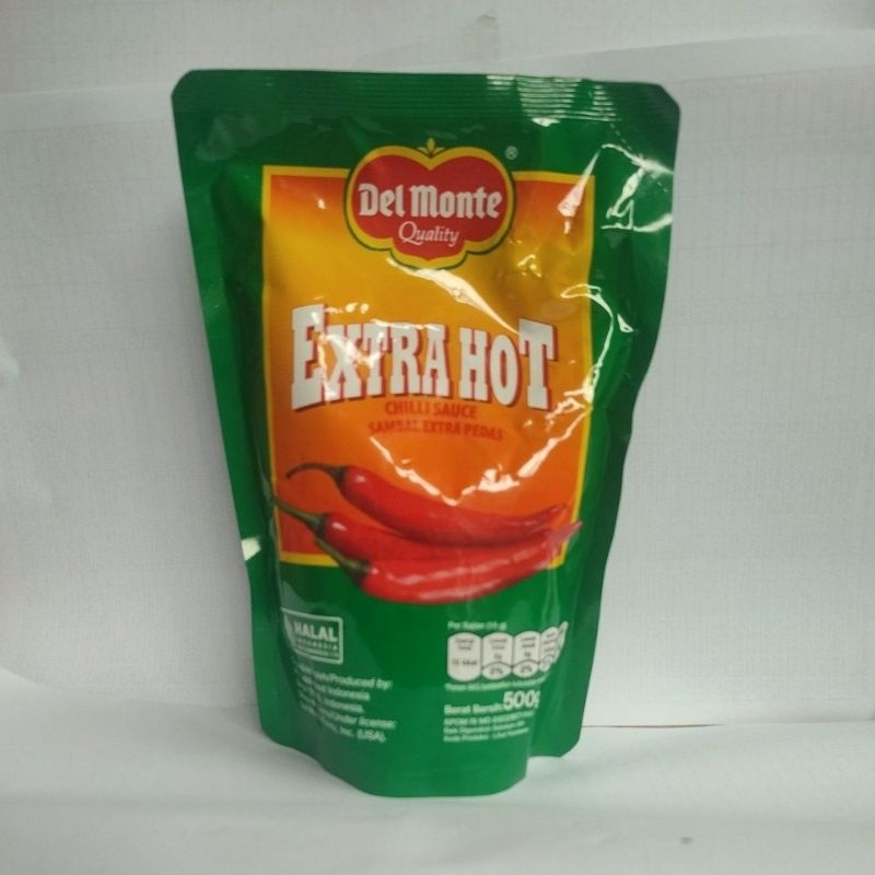 Jual Del Monte Ketchup Saos Tomat Saos Sambal Extra Hot Shopee